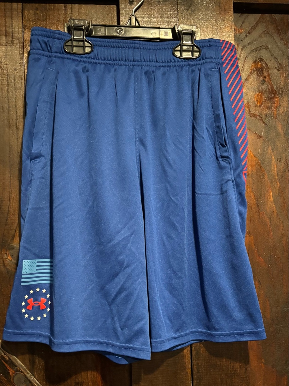 Under Armour Boys' Royal Blue Athletic Shorts